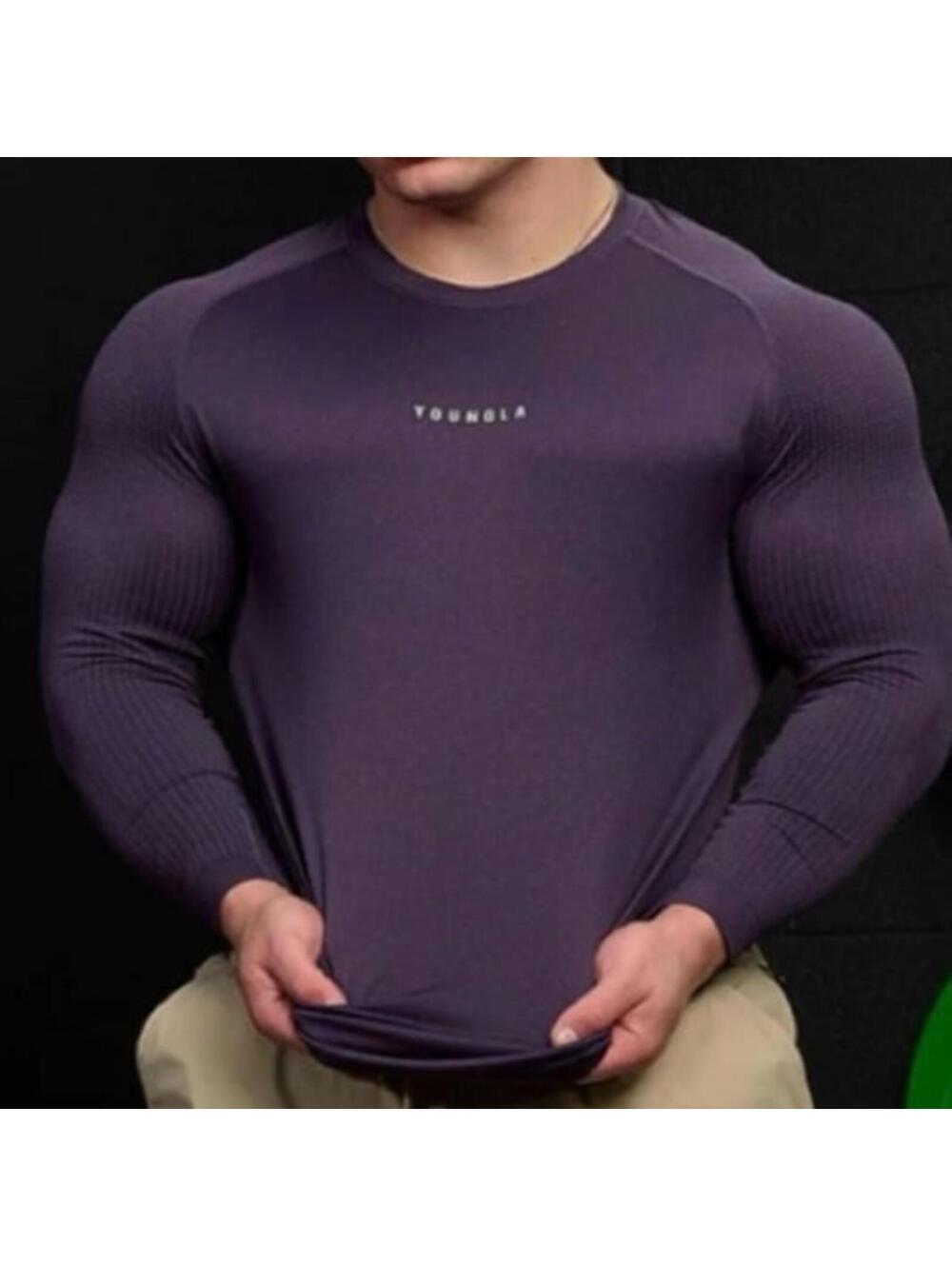 Youngla COMPRESSION LONGSLEEVE
dark purple size L